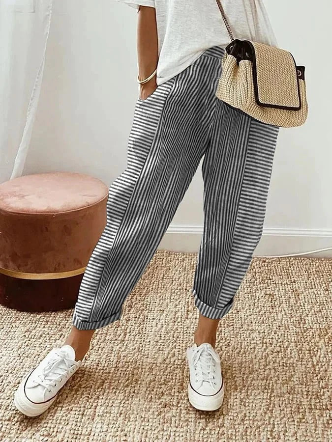 Louisa ™ - Randige Frühlingshose –
